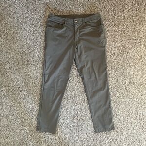 Lululemon Men’s ABC Slim Fit Grey Sage Pants 34W x 30L